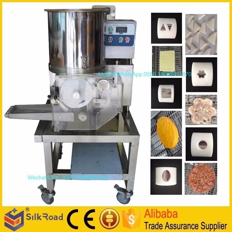 Commercial automatic hamburger patty maker