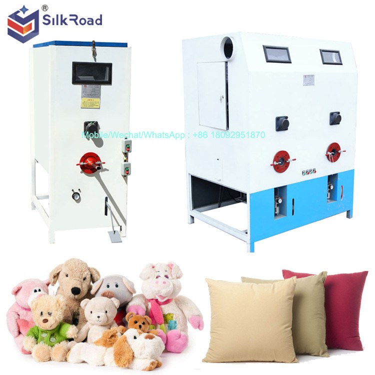 Portable teddy bear stuffing machine