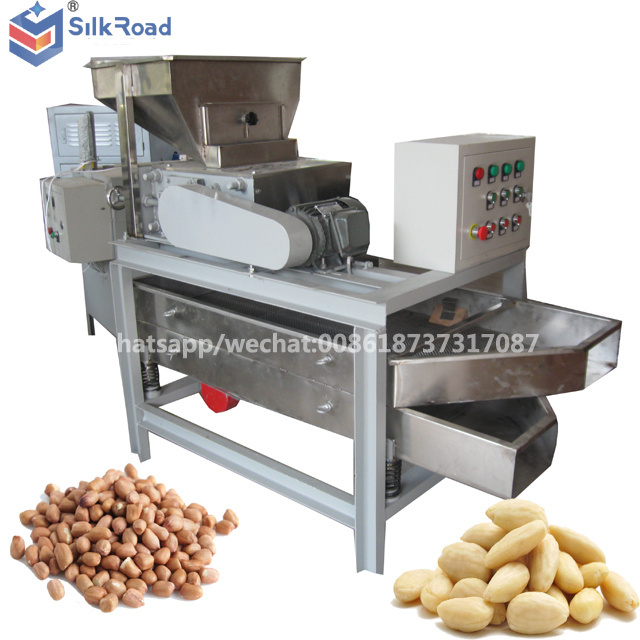 Almond nuts flakes cutting slicer slicing machine