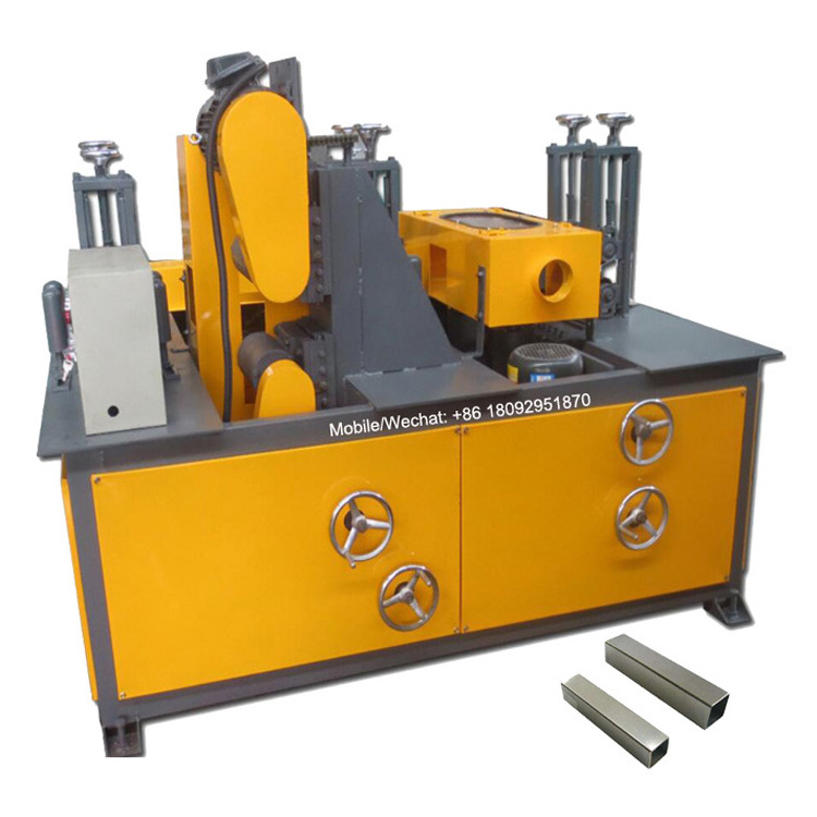 Automatic polishing machine for stainless steel square tube pipe