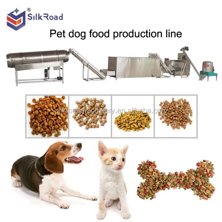 Factory supply pet food production line