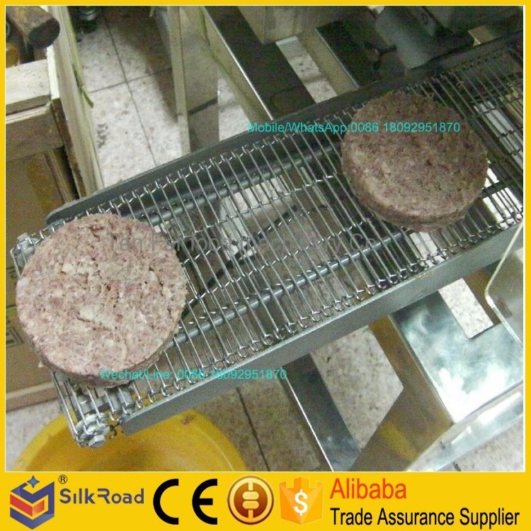 Commercial automatic hamburger patty maker