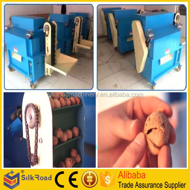 High Efficient black walnut cracker machine