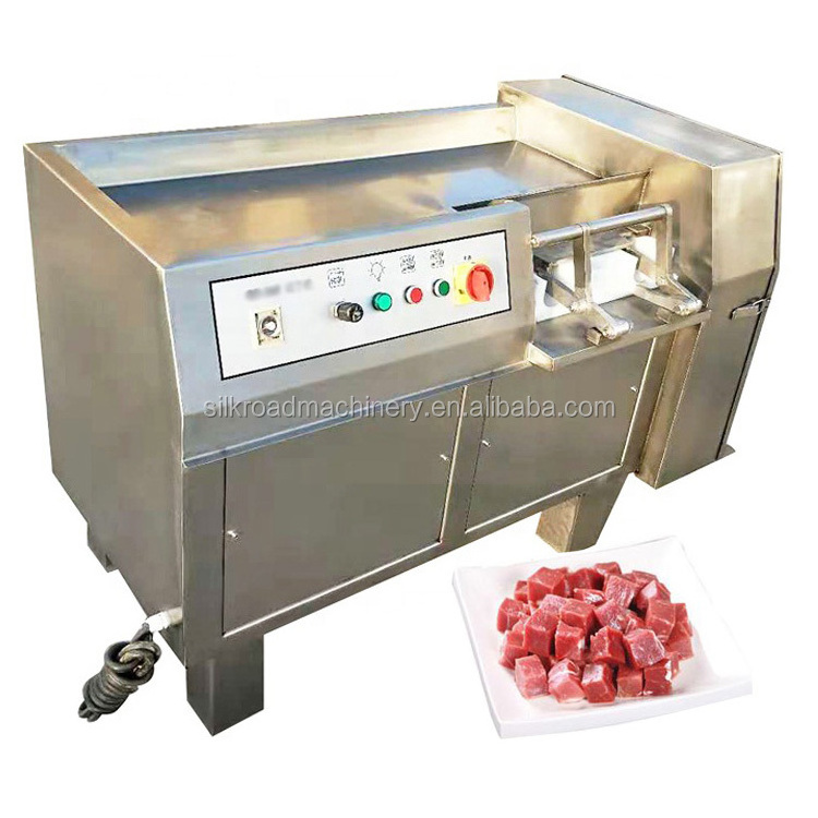 Fresh Frozen meat cube cutting machine beef cube cutter chicken dicer machine manufacturer