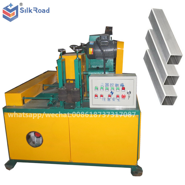 Stainless steel square tube pipes polishing machine