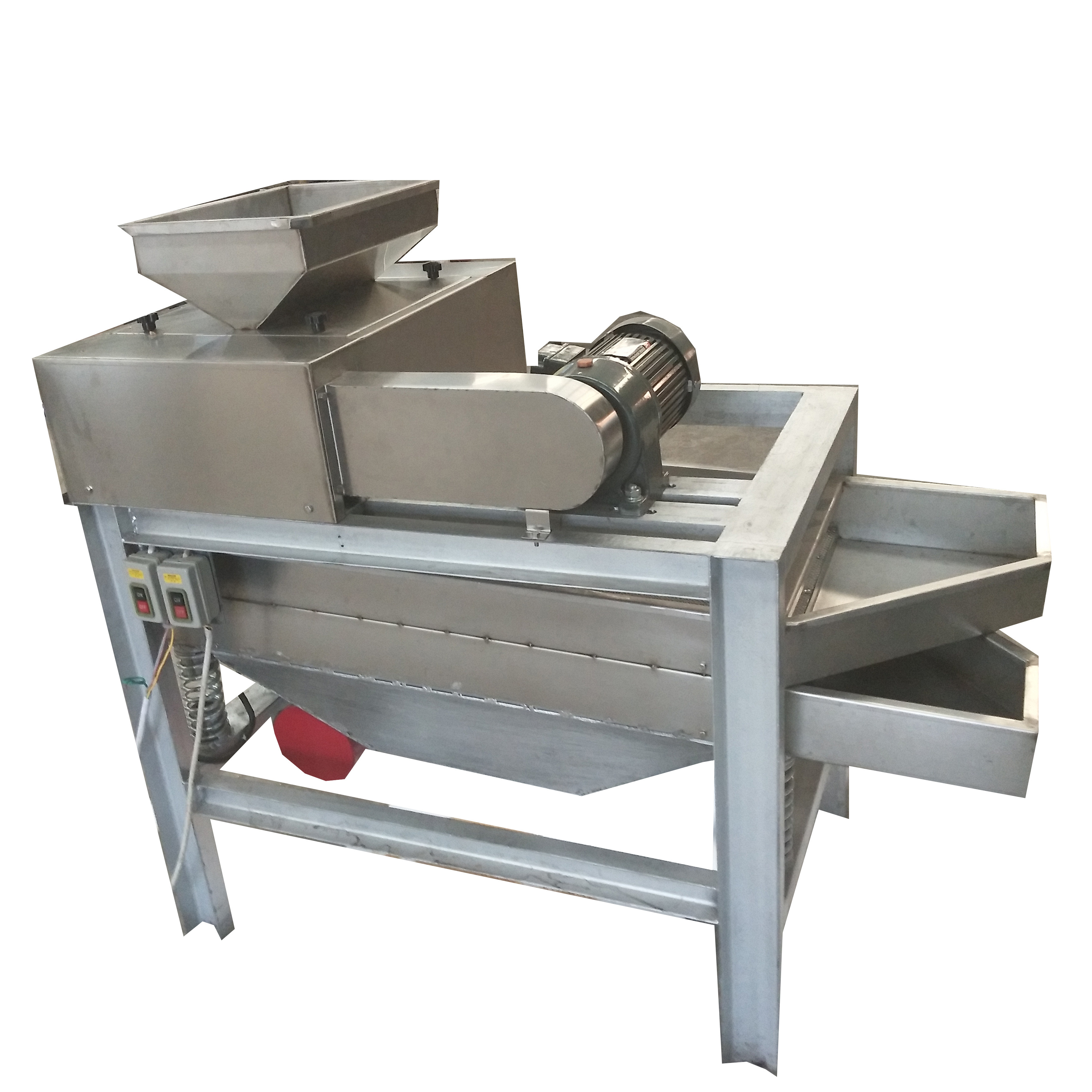 Almond nuts flakes cutting slicer slicing machine