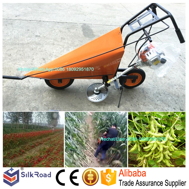 Hot Sale small walking tractor corn reaper