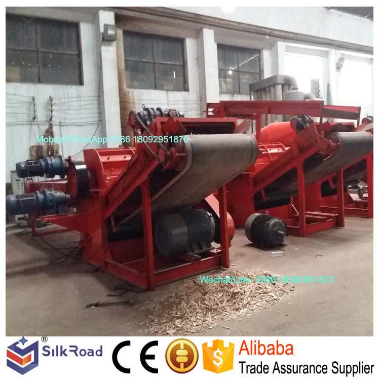 Factory supply wood pallet shredder for sale