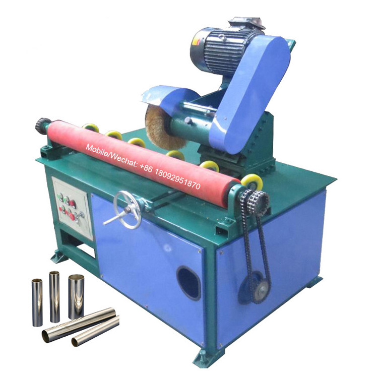 Automatic polishing machine for stainless steel square tube pipe