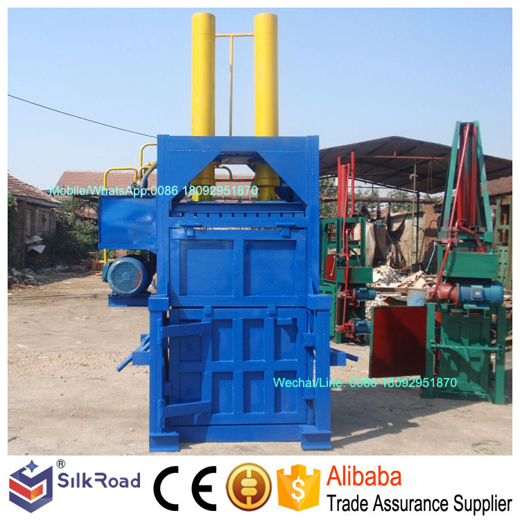 Good Quality scrap tire baler machine