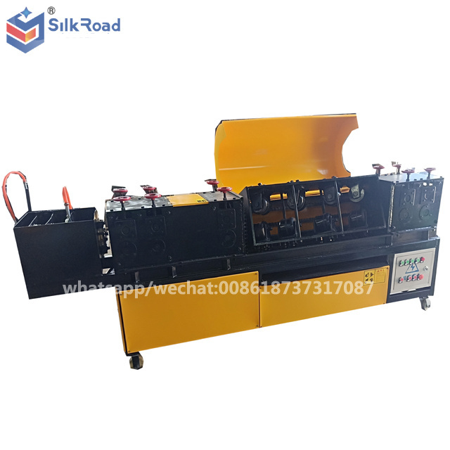 stainless steel rebar metal tube pipe straightening polishing machine