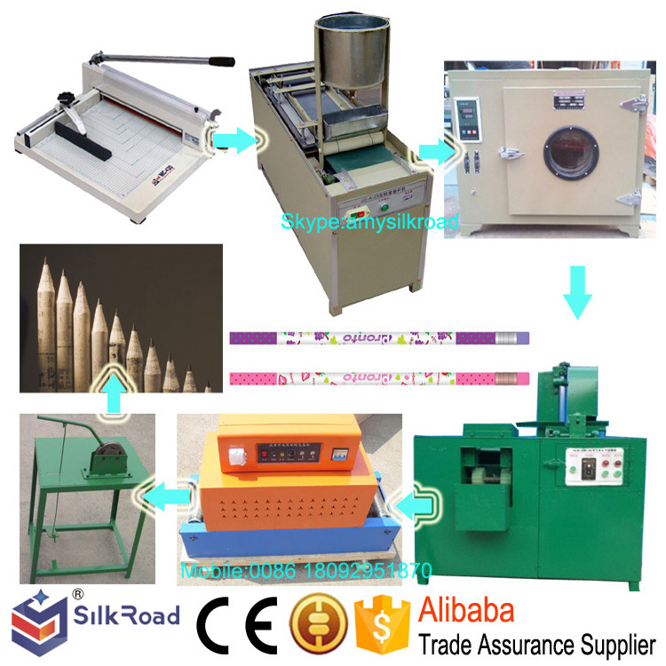 Professional recycled paper pencil making machines