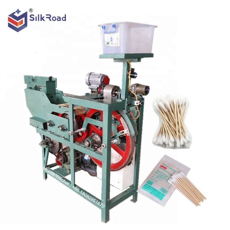 Professional ear cleaning stick cotton bud making machine