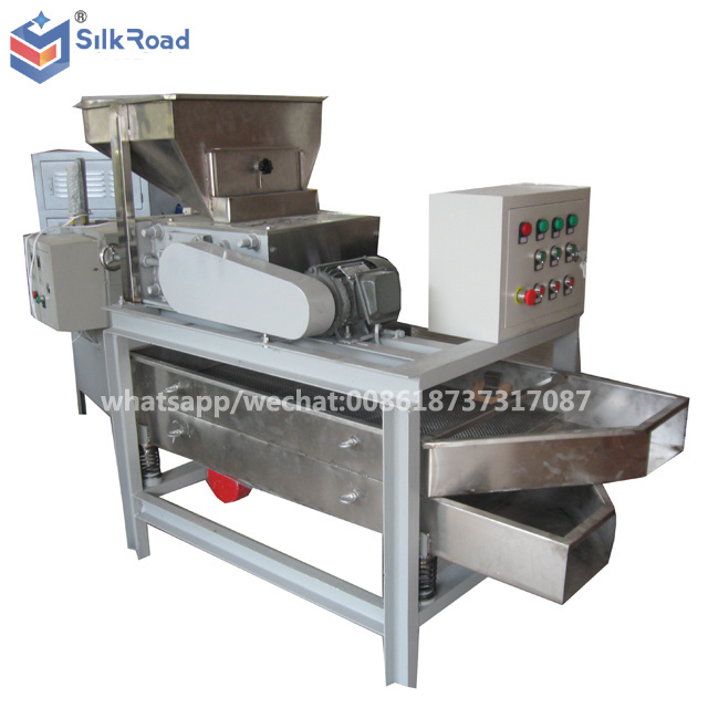 Almond nuts flakes cutting slicer slicing machine