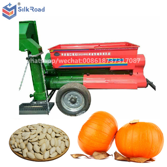 pumpkin seeds separator harvester