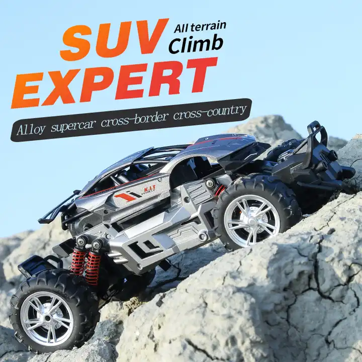 Cool 2.4G Alloy All Terrain 4x4 Off-road Drift Climbing RC Car Racing Truck High-Speed Remote Control Car