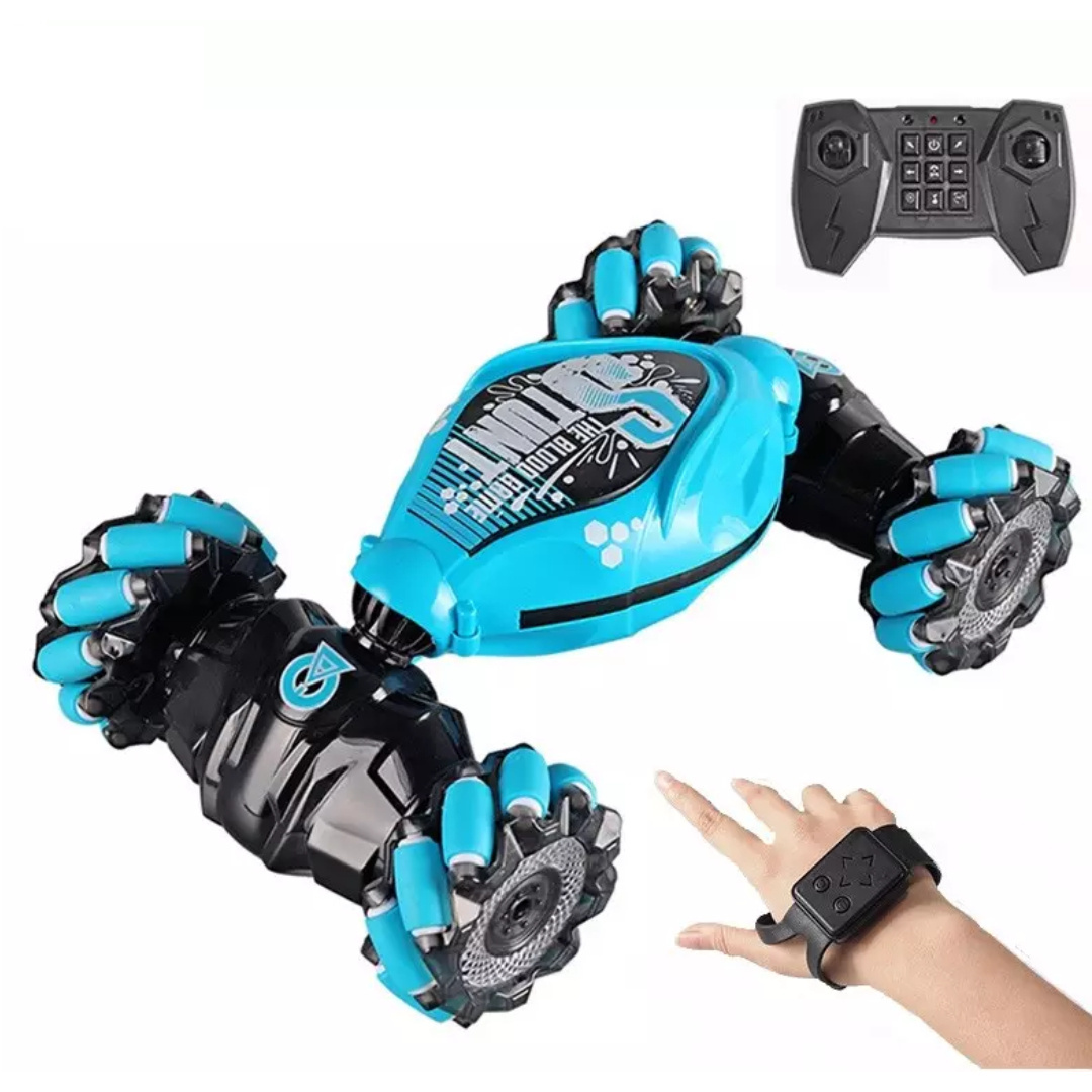 Gesture Control 4WD rc car watch control vehicle UV Stunt car 360 twisting toy electric climbing remote control car