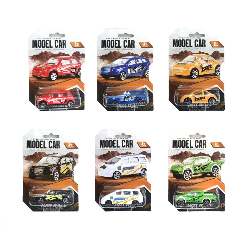 1/64 Scale Wheels Mini Matel Slide Racing Car Sets for Kids Plastic Kinsmart Alloy Supercar Model Vehicles deicast toys