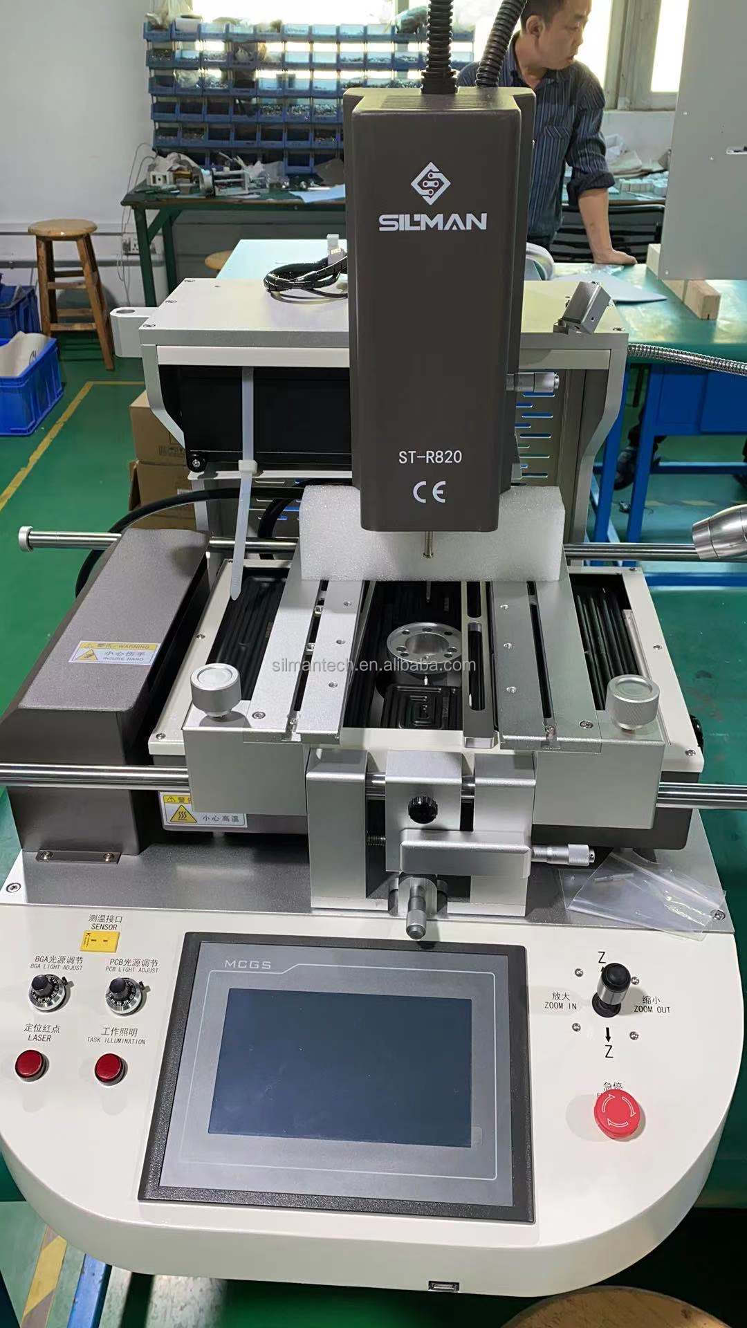 low price IR  infrared automatic BGA IC CHIP soldering reballing repair rework Station / machine