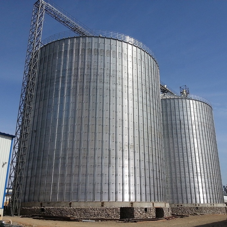 3000 Ton Steel Grain Coffee Bean Storage Silo