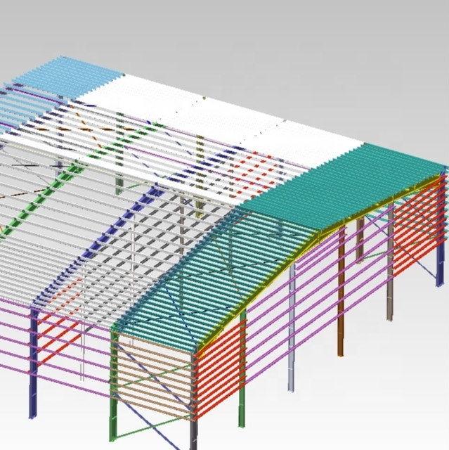 Design Of Long Span Space Frame Steel Structure