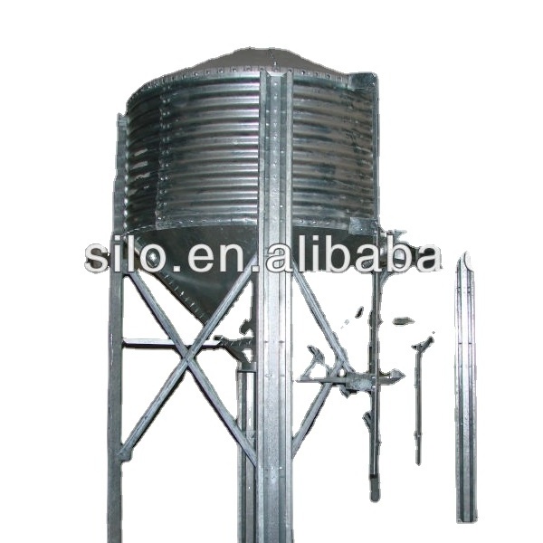 Steel silos with small capacity/small steel silo for grain storage/steel hopper