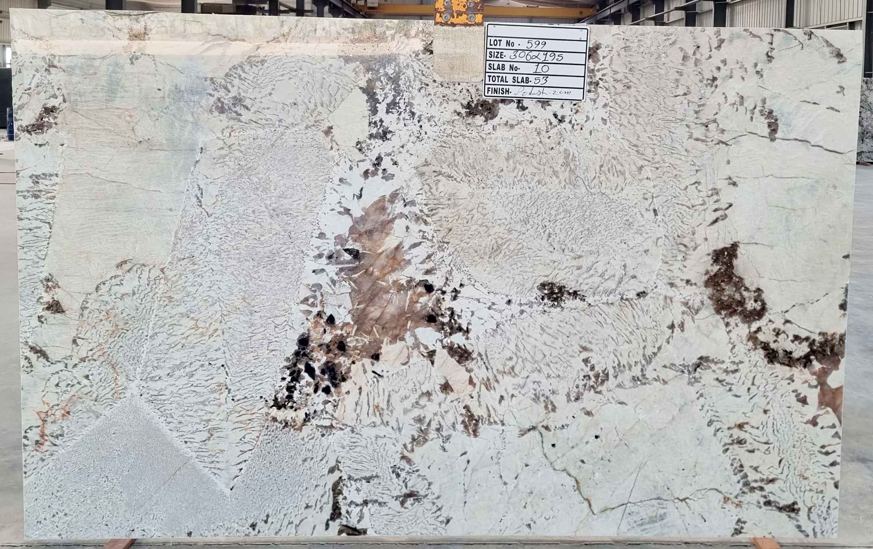 Alabaster white Marble slabs