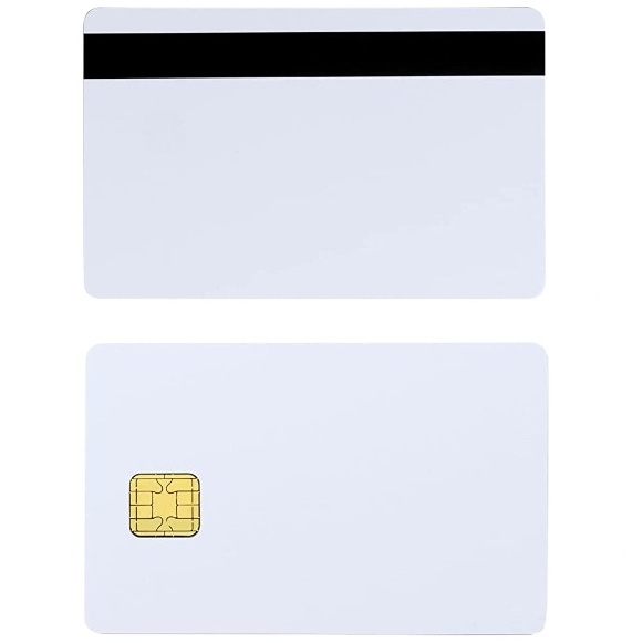 High quality 13.56Mhz PVC blank Jcop J2A040 java unfused  Smart Java Card for Payment and access key card