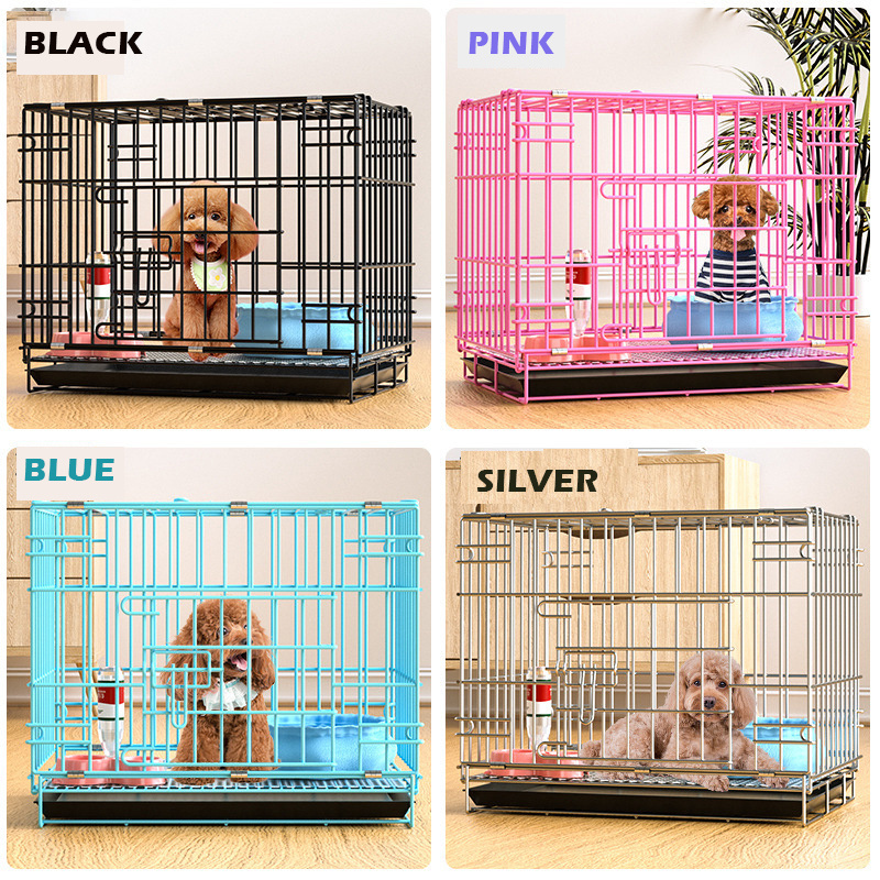 Easy Disassemble Heavy Duty Enclosure Dog Crate Pet Run Cage Outdoor Large Dog House Run Kennel With Roof