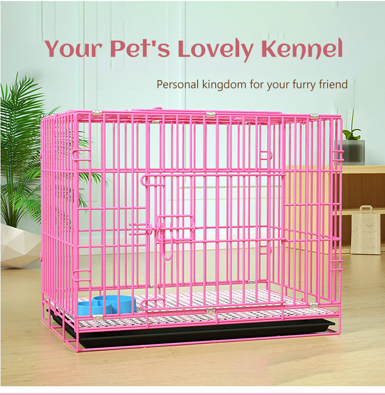 Easy Disassemble Heavy Duty Enclosure Dog Crate Pet Run Cage Outdoor Large Dog House Run Kennel With Roof