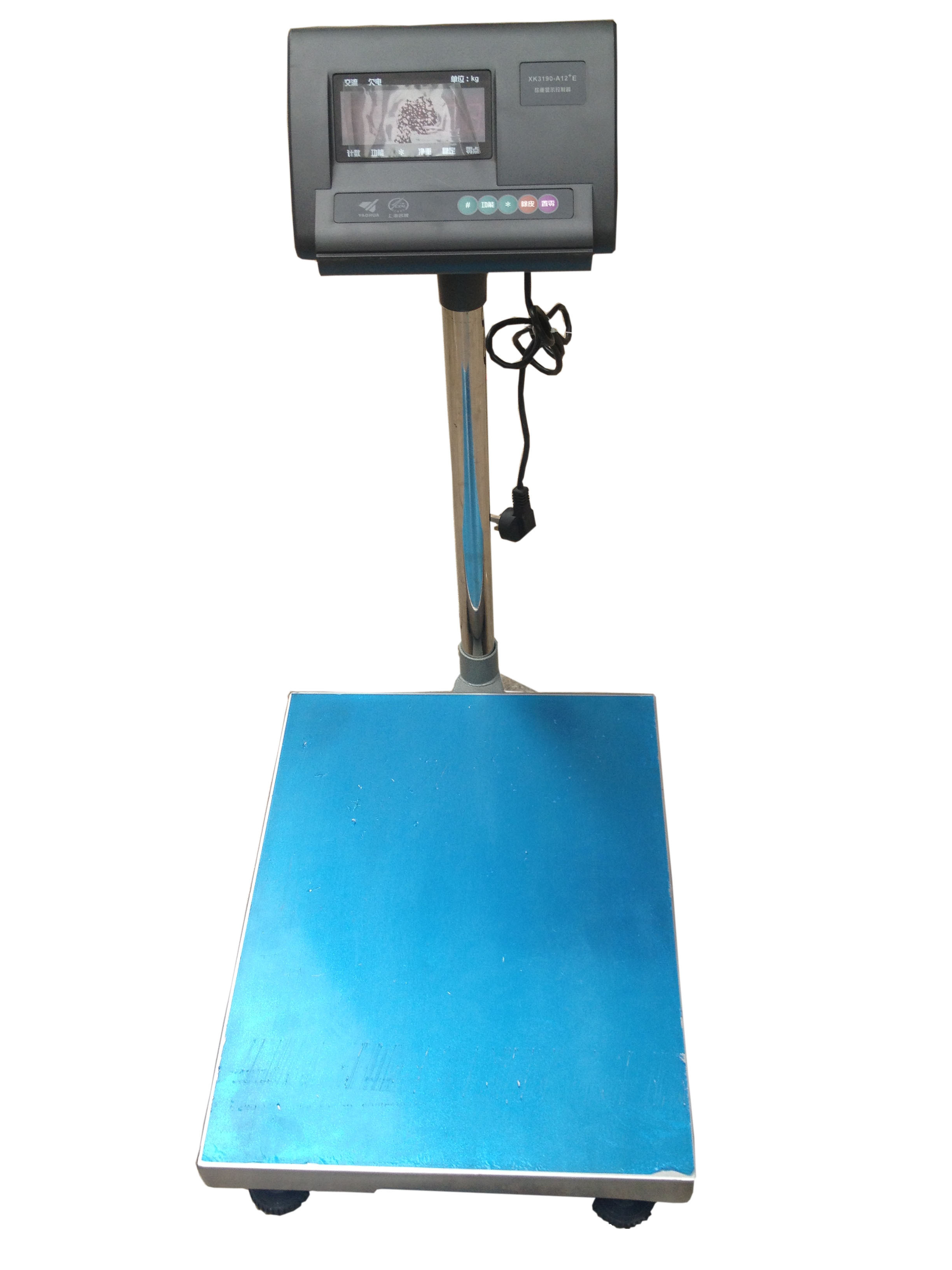 TCS High precision industrial platform weighing digital scale 100kg 150kg 200kg 300kg 600kg 1000kg