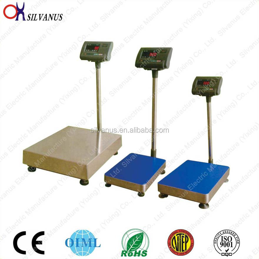 TCS High precision industrial platform weighing digital scale 100kg 150kg 200kg 300kg 600kg 1000kg