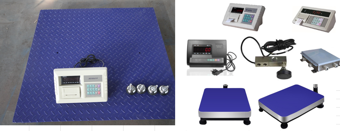 2 ton  high quality carbon steel digital weight scale machine  Platform floor Weighing Scale (PW)