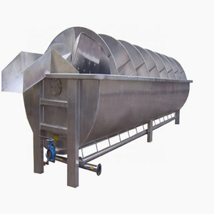 Slaughtering Stainless Steel Screw Chiller For Poultry Chicken