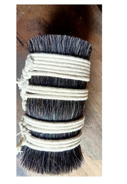 Best Quality Buffalo Tail Hair Washing Full Clear And Cow Tail Hair for Personal Firom India By Silver Craft