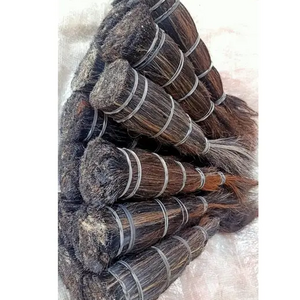 Best  Selling  Natural Black  Cow and buffalo tail hair for making brush Tail Hair from India at Best Price