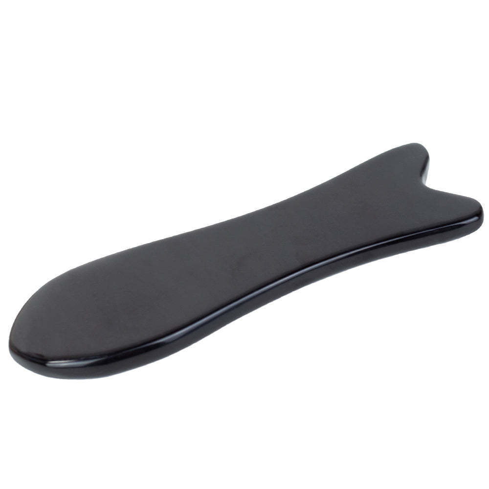 Best Quality Black Natural Buffalo Horn Gua Sha massage tool from India By Silver Craft