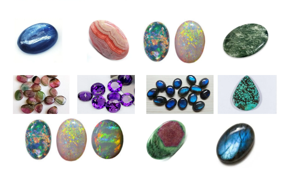 Abalone Shell Natural Heart Shape Cabochon Semiprecious Jewelry Making Wholesale Gemstone