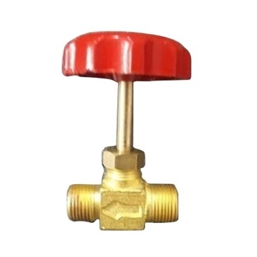 High Quality OEM Customized service Metric Threaded Brass LPG Valve For Gas Control Tankless Water Heater Service Valve