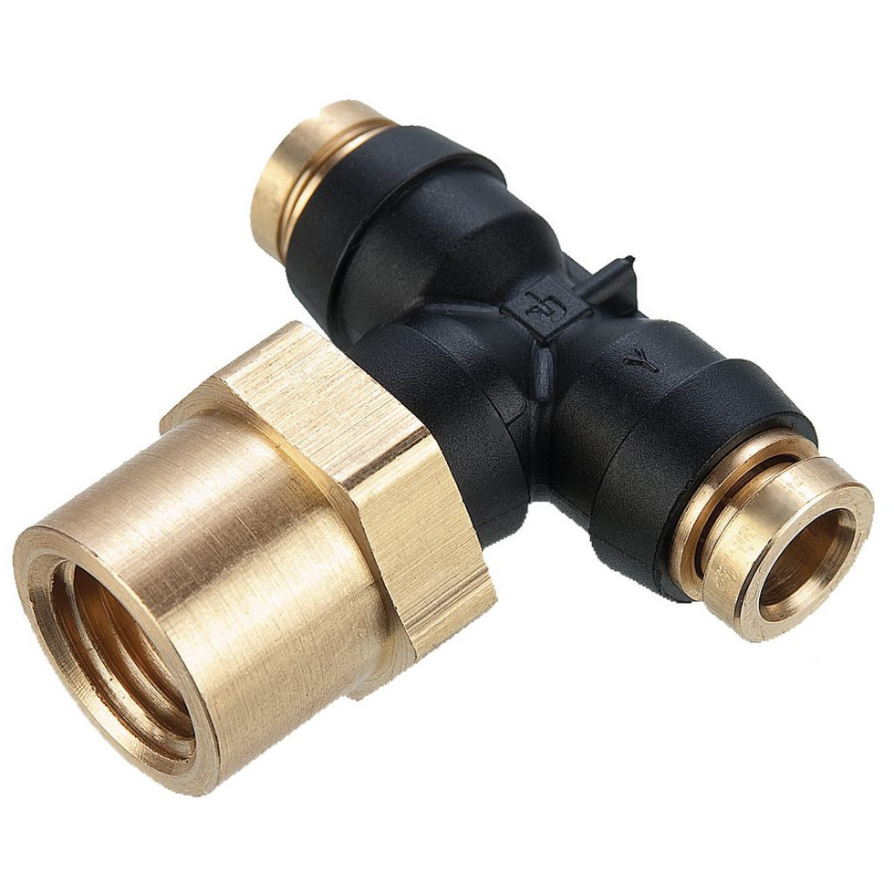 T type 4mm 6mm 8mm 10mm 19mm hose copper Pagoda Water Tube Fittings standard quality cooper fittings