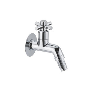 top quality  Bib Cock With Nozzle w/o Wall Flange Faucet Wall Mounted Toilet Tap Zinc-alloy Bibcock For Washing Machine