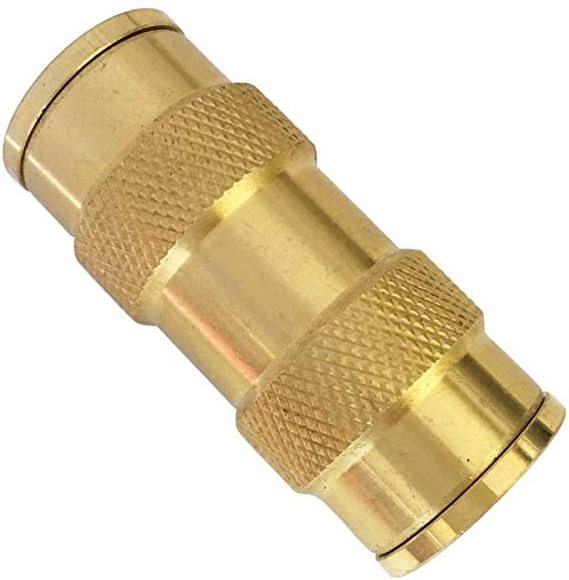 new design Quick Coupling Pipe Fittings Y Tee Fitting For Hot And Cold Water White Large Flow Tee Brass Female hose Nipple