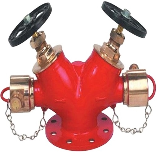 Professional manufacturer of fire extinguisher parts good prices red paint steel outdoor type fire hydrant in Jamnagar