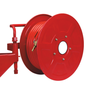 Professional Reel Rack best Price Mobile Fire Hose Winder Automatic Swinging pipe 30m Fire Hose Reel manufacturer