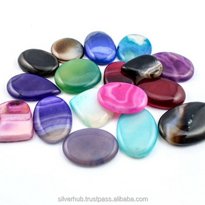 Natural Free Size Botswana Agate Cabochon Semi Precious Stones