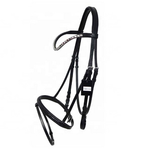 Indian Leather Horse Bridle For Export Bulk Quality.