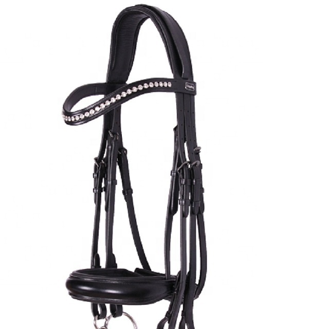 Horse Bridle English Leather With Blings.