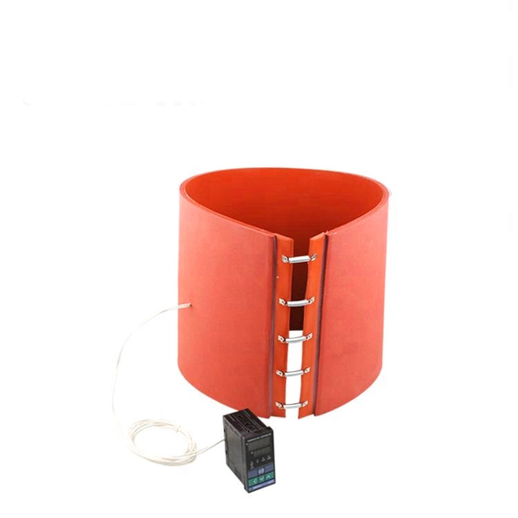 Adjustable thermostat 2000W 1740*250mm 200L Silicon Band Drum Heater Oil Biodiesel Plastic Metal Barrel