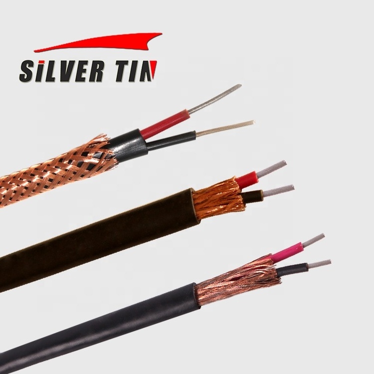 Type K/J/E/N/T/R/S/B/Pt100 Fiberglass/Silicone/PVC insulated thermocouple compensation wire/ extension cable