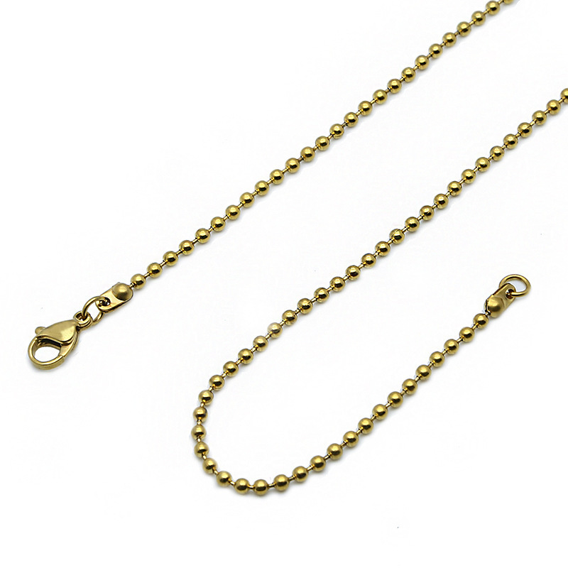 304 stainless steel bead chain curtain chain DIY accessories ball  Chain For Jewelry